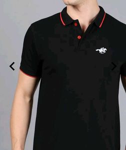Black Polo T-Shirt