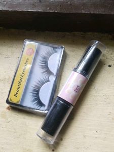 False Eyelashes & 2-in-1 Foundation
