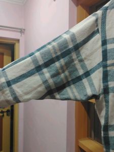 Plaid Overshirt coat