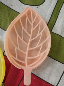 Very Beautiful Leaf Soap Case New (Pack Of 2)
