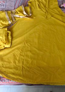 Yellow Anarkali Suit