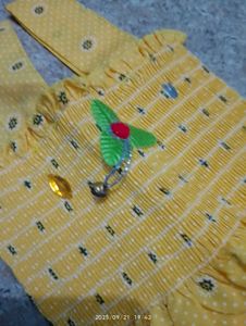 Frock set for newborn baby girl