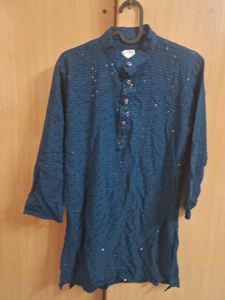 Stylish Blue Kurta