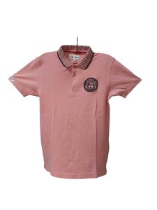 Versace Pink Medusa Polo Shirt