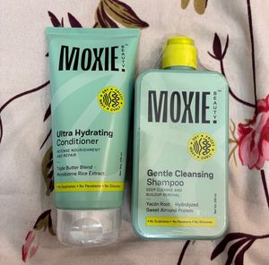 Moxie Combo : Shampoo, Conditioner, Hair Serum