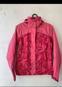 Pink Patterned Outdoor Jacket