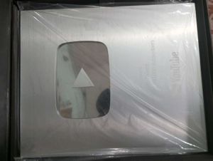 New Silver Play Button