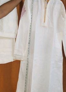 Kurta Pant With Sadri Hand Embroidery(lillon)