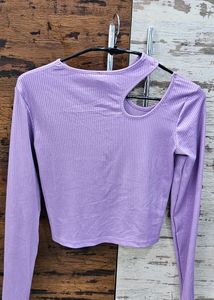 Lavender Stylish Top