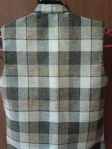 Boys&#39; Checkered Waistcoat