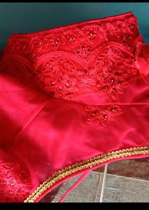 Soft Net Saree with blouse
