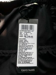 Chic Black Off-Shoulder Top