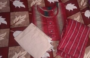 Striped Kurta Set