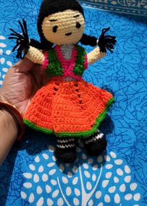 Woolen Hand Made ✋️ Doll