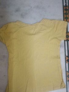 Yellow Graphic Tee