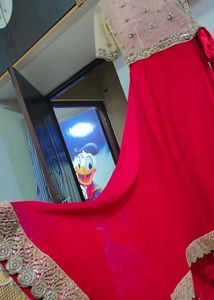 Partywear Dress With Dupatta And Jacket