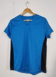 Aqua Blue Sports T-Shirt (Women)