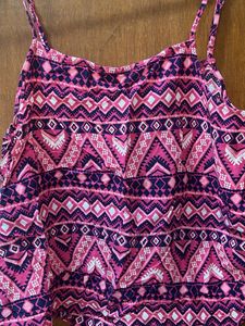 Patterned Tank Top