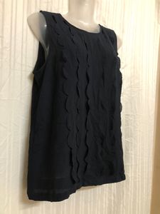 Blue Sleeveless Top