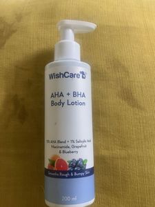 WishCare AHA+BHA Body Lotion
