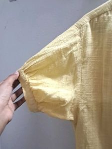 AND Yellow Button-Down Shirt