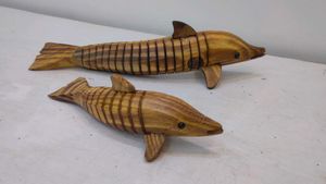 Wooden Fish Set