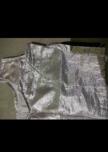 Women Silver Blouse