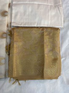 Banarasi White Suit