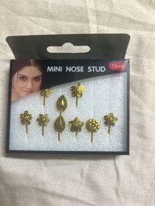 Mini Nose Stud 9 Pcs