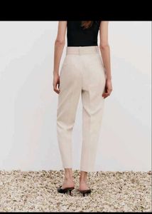 Viral Instagram Beige Formal Pants For Women