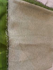 Elegant Green Printed Saree