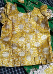 Premium Pattu Pavadai Set 4-6yrs