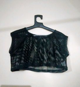 Mesh Crop Top