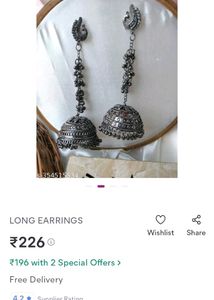 Black Oxidise Jewellery
