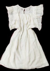 Lolita Lace Dress With Flutter Sleeves
