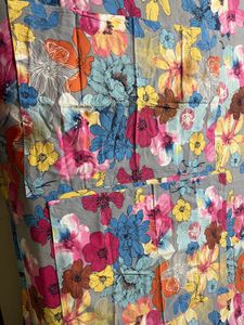 king size Floral Print Bedsheet with pillow cover