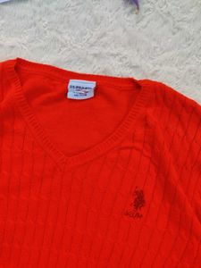 Red US Polo Assn. Sweater