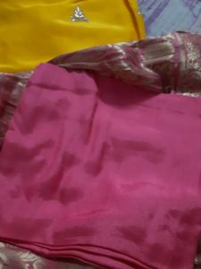 Karwachauth Special Pure Upada Suit With Handwork
