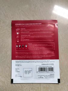 MyGlamm K.Play Lychee Hydrating Sheet Mask-Lychee