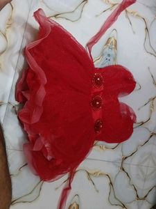 Red Sparkly Party Dress