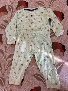 Boy Winter Sweatshirt And Pyjama Set