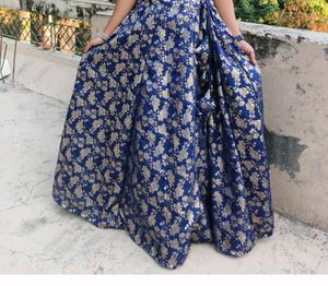 Elegant Blue Lehenga Choli