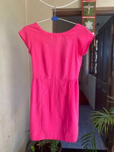 MANGO NeonPink Dress