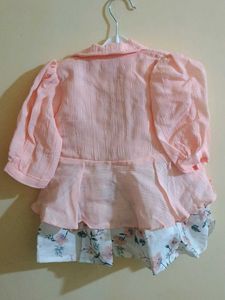 new baby girl top and bottom wear
