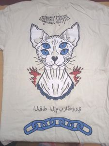 Premium Quality Oversized Graphic Cat Tshirt