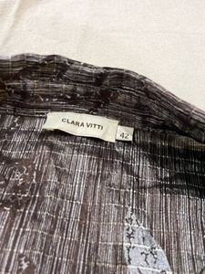 Patterned Button-Down Shirt