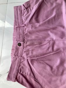 Lavender Straight Leg Pants