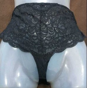 Lace High Waist Thong 💚