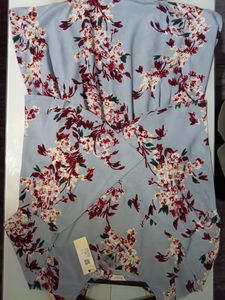 Floral Print Mini Dress