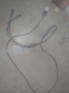 Data Cable With Micro usb And Iphone Charging